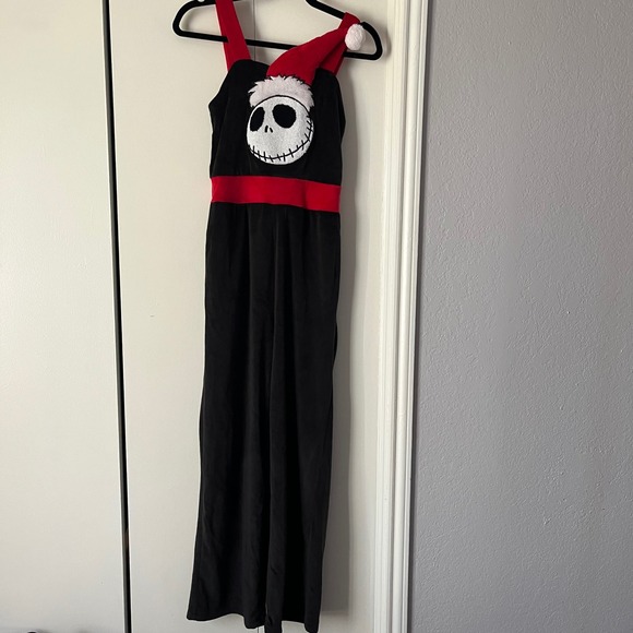 Nightmare Before Christmas Jumpsuit Disney Jack Skellington XS Holiday - Picture 1 of 5